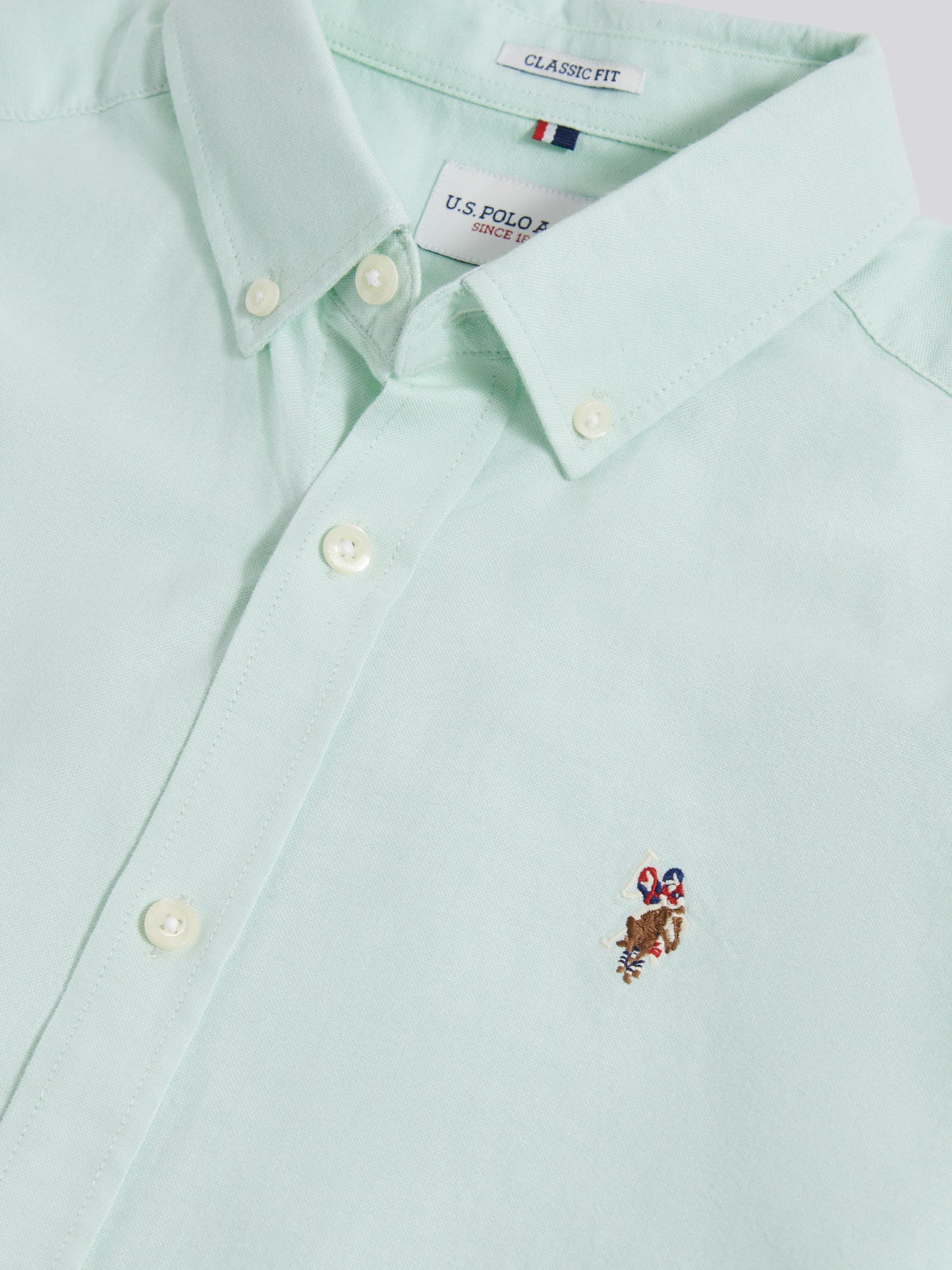 Mens Short Sleeve Oxford Shirt Bay