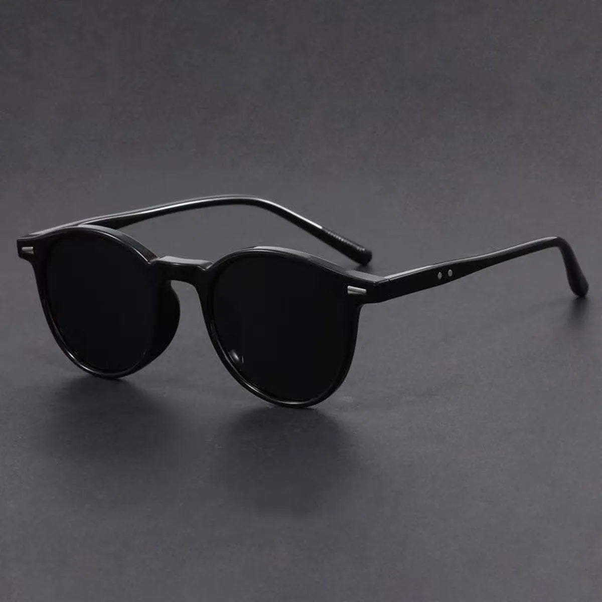 1PC Ultra-light Sunglasses Round Frame UV Sunglasses Retro Fashion Ladies Sunglasses Men's Sunglasses