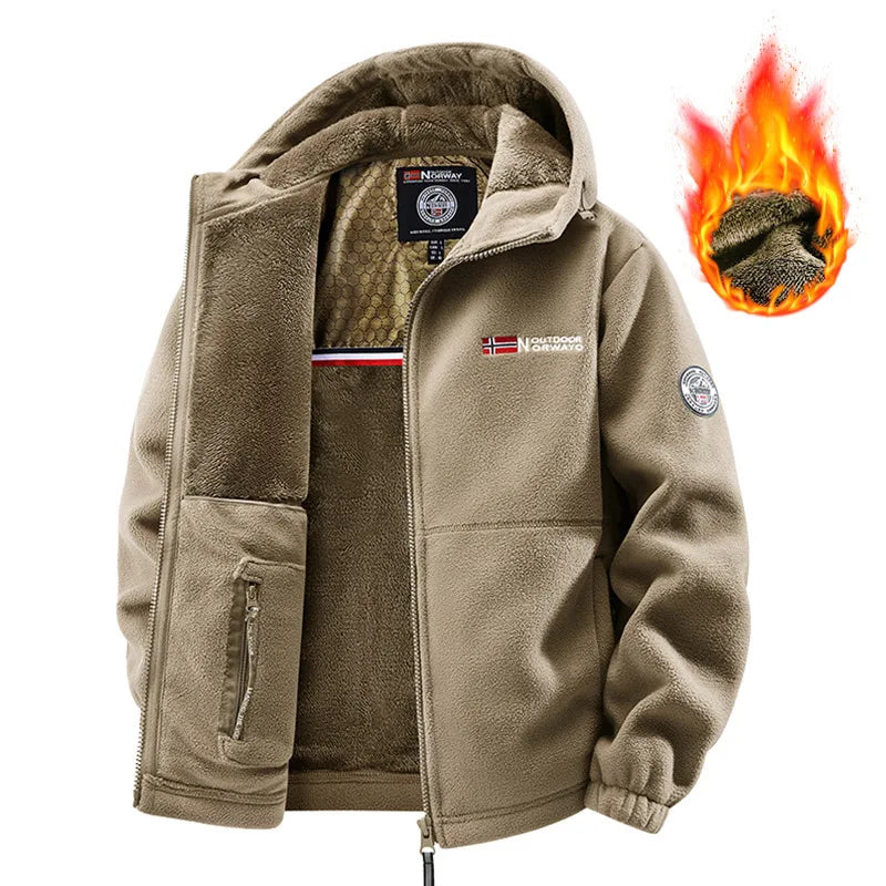 Men's Winter Jacket Large Size Thick Jacket for Men Middle-aged and Elderly Dad's Clothing Men's Sports Coat Norway Man Clothing