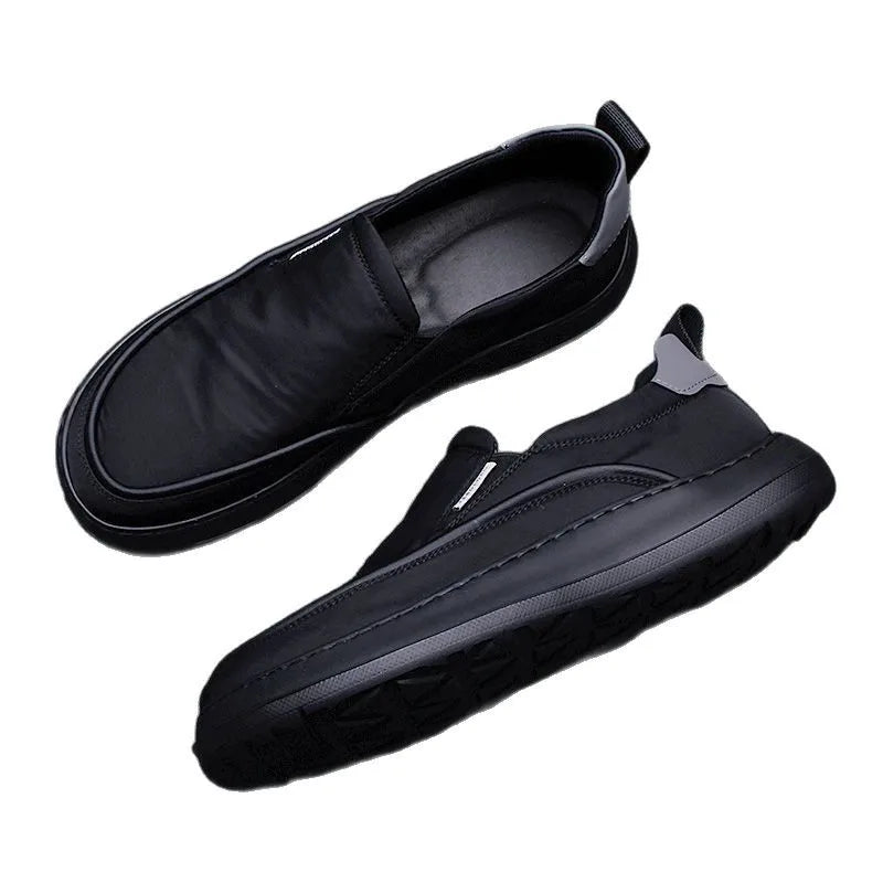 Mens Shoes 2026 Spring New Slip On Loafers Lightweight Comfortable Casual Breathable Slip Resistant Non Slip Walking Shoes