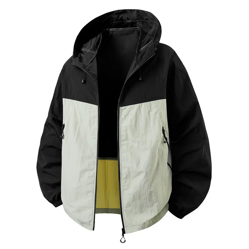 Spring Summer Mens Lightweight Hiking Jacket Outdoor Men Suncreen Breathable Hooded Coats Men Quick Dry Sports Fishing Jackets