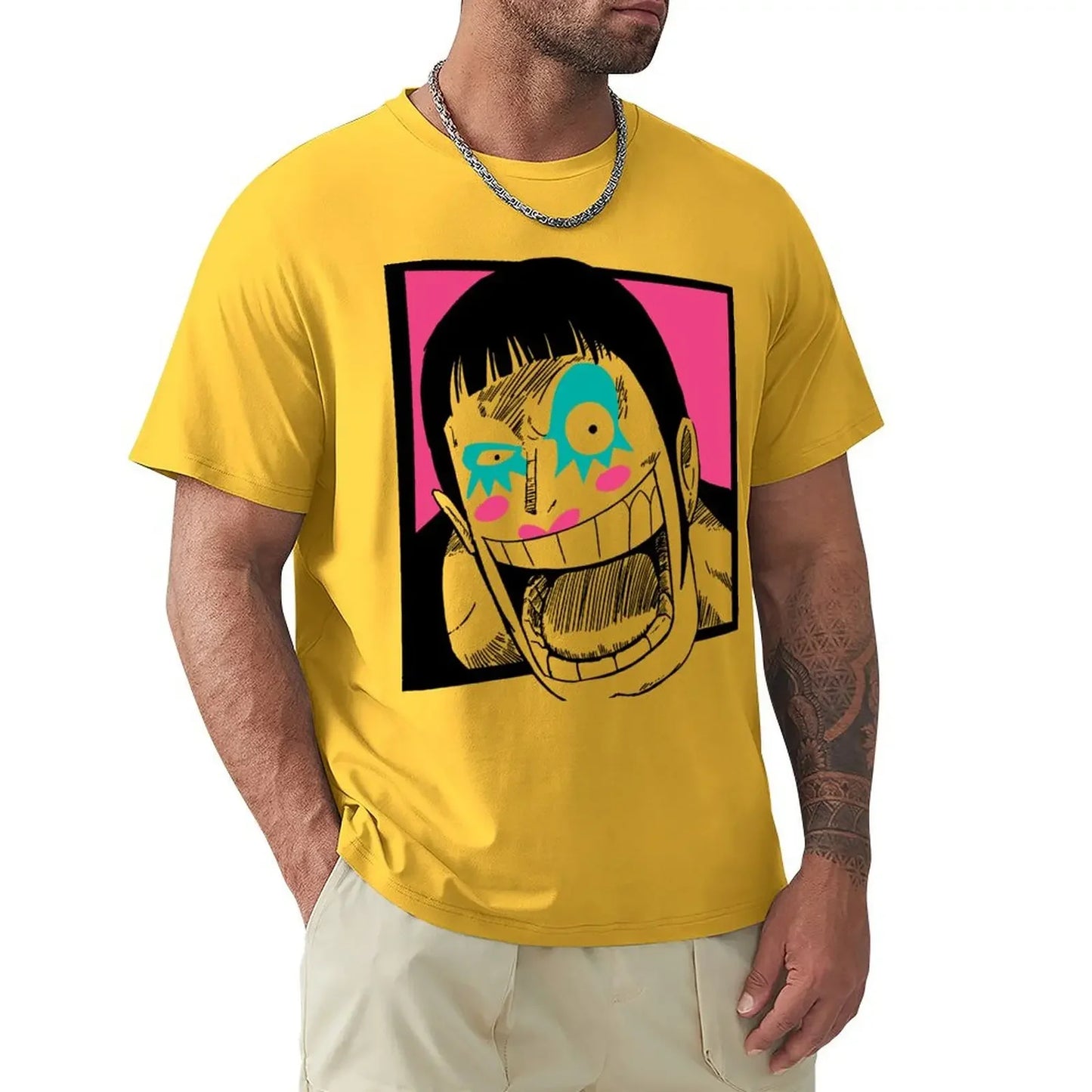 summer clothes customs vintage t shirts men Bentham / Bon Clay / Mr.2 Bon Kurei T-Shirt graphic t shirts COTTON men clothing