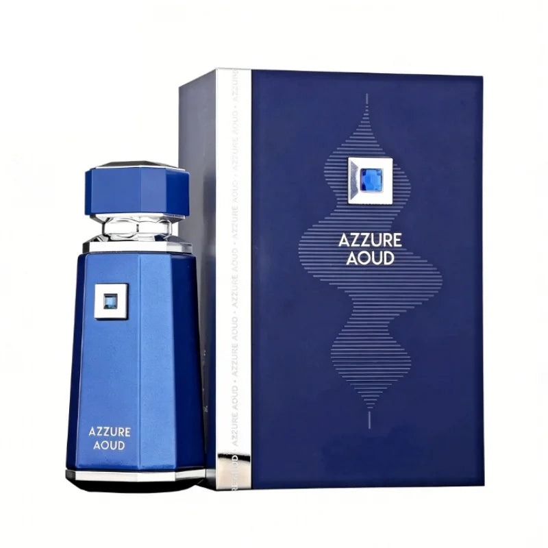 Men's Arabian Perfume 100ml Unisex, Intense Freshness with Hints of Sophisticated Oud, Long-Lasting Scent.