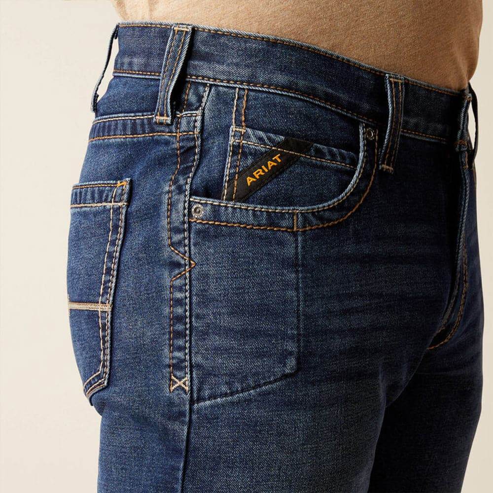 Ariat 10051844 Rebar M5 Straight Acclimatize Straight Jean Galveston / 36" Waist / 34" Leg