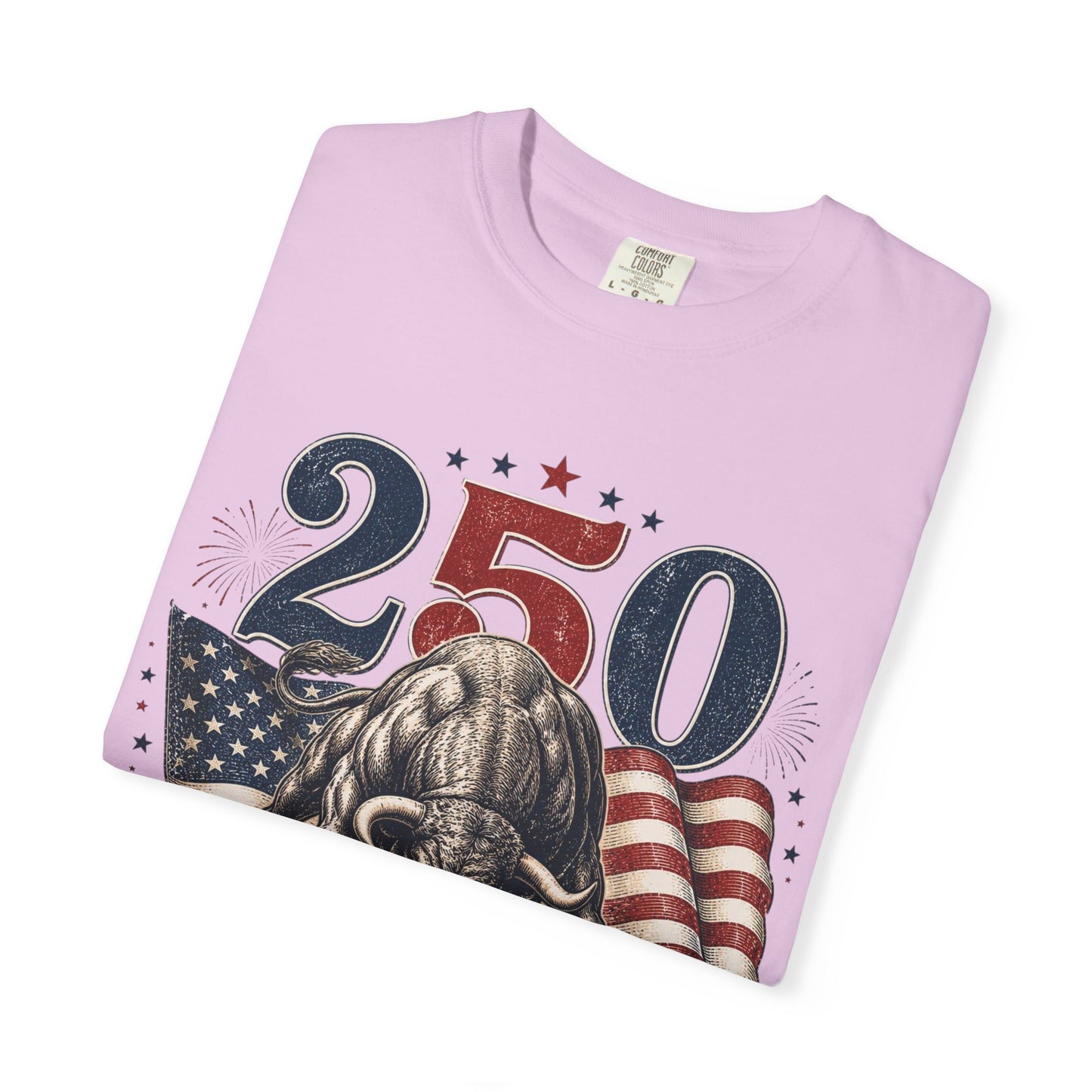 250 Years of Freedom 1776–2026 T-Shirt — Patriotic American Flag & Bald Eagle Anniversary Tee