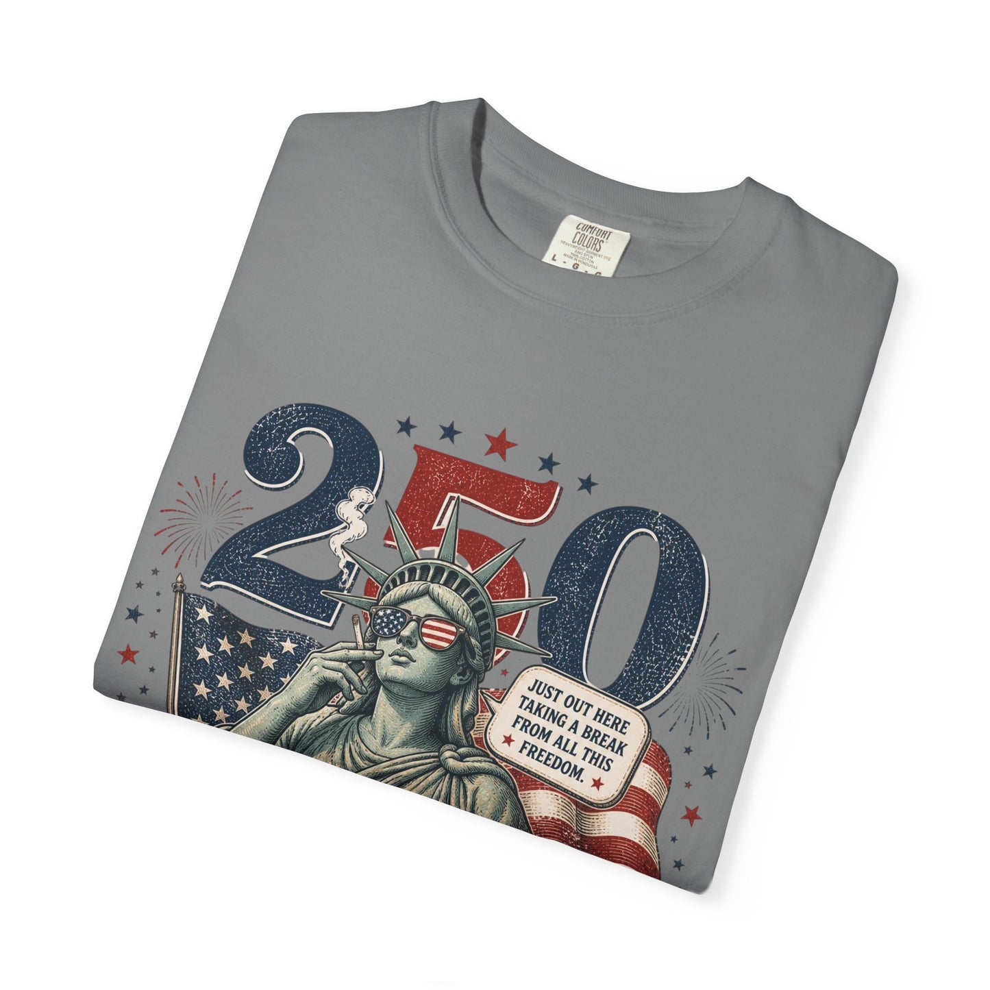 250th Anniversary Statue of Liberty T-Shirt — 1776–2026 Patriotic Tee