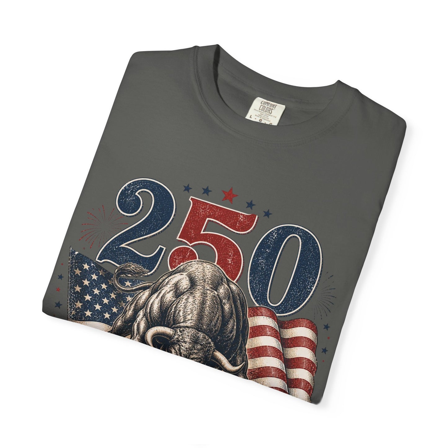 250 Years of Freedom 1776–2026 T-Shirt — Patriotic American Flag & Bald Eagle Anniversary Tee