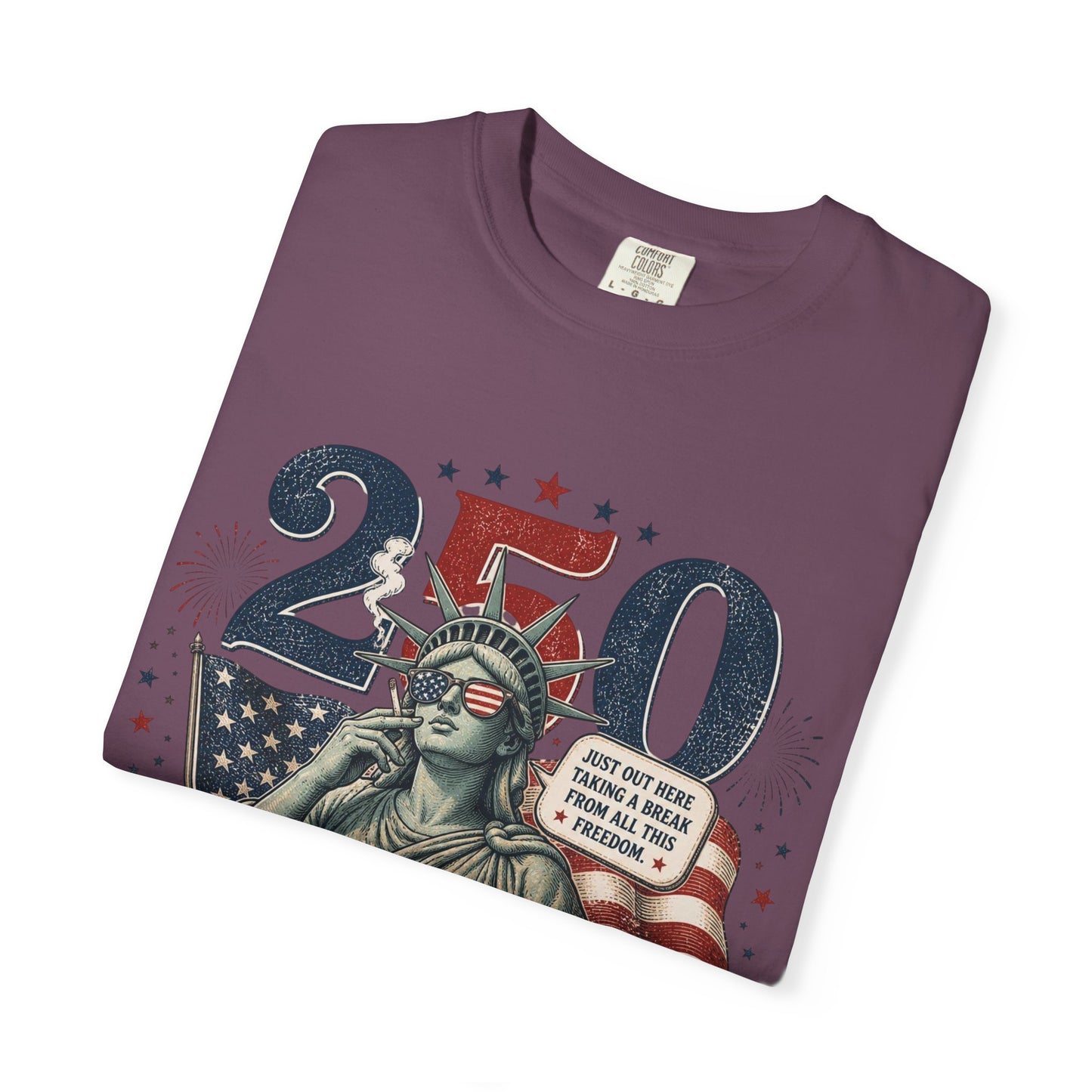 250th Anniversary Statue of Liberty T-Shirt — 1776–2026 Patriotic Tee