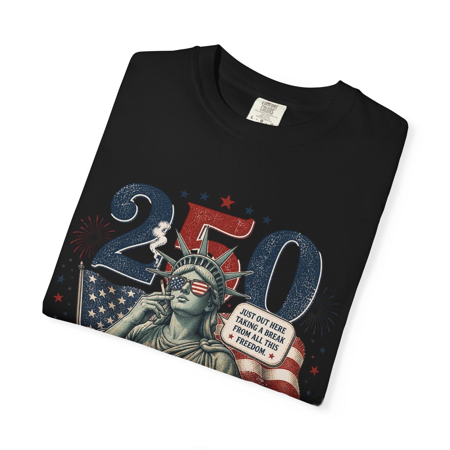 250th Anniversary Statue of Liberty T-Shirt — 1776–2026 Patriotic Tee
