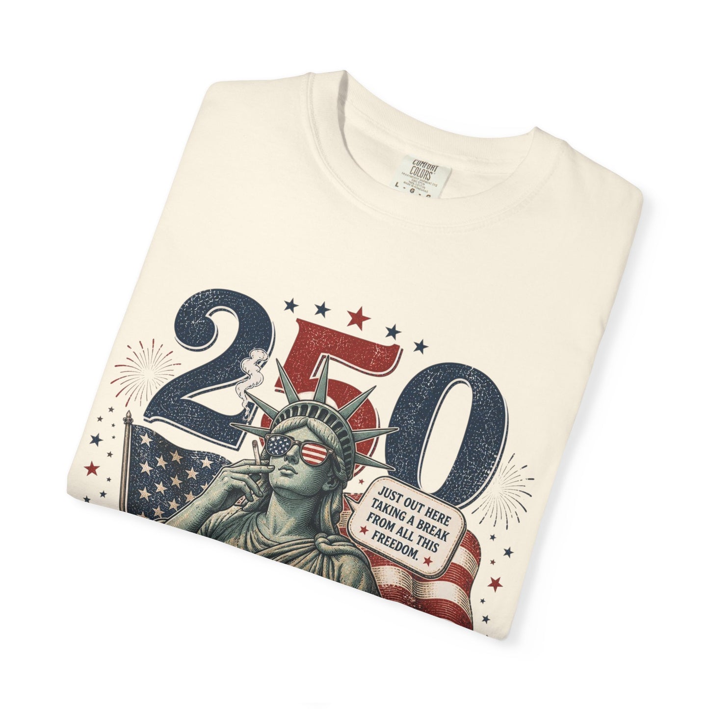 250th Anniversary Statue of Liberty T-Shirt — 1776–2026 Patriotic Tee