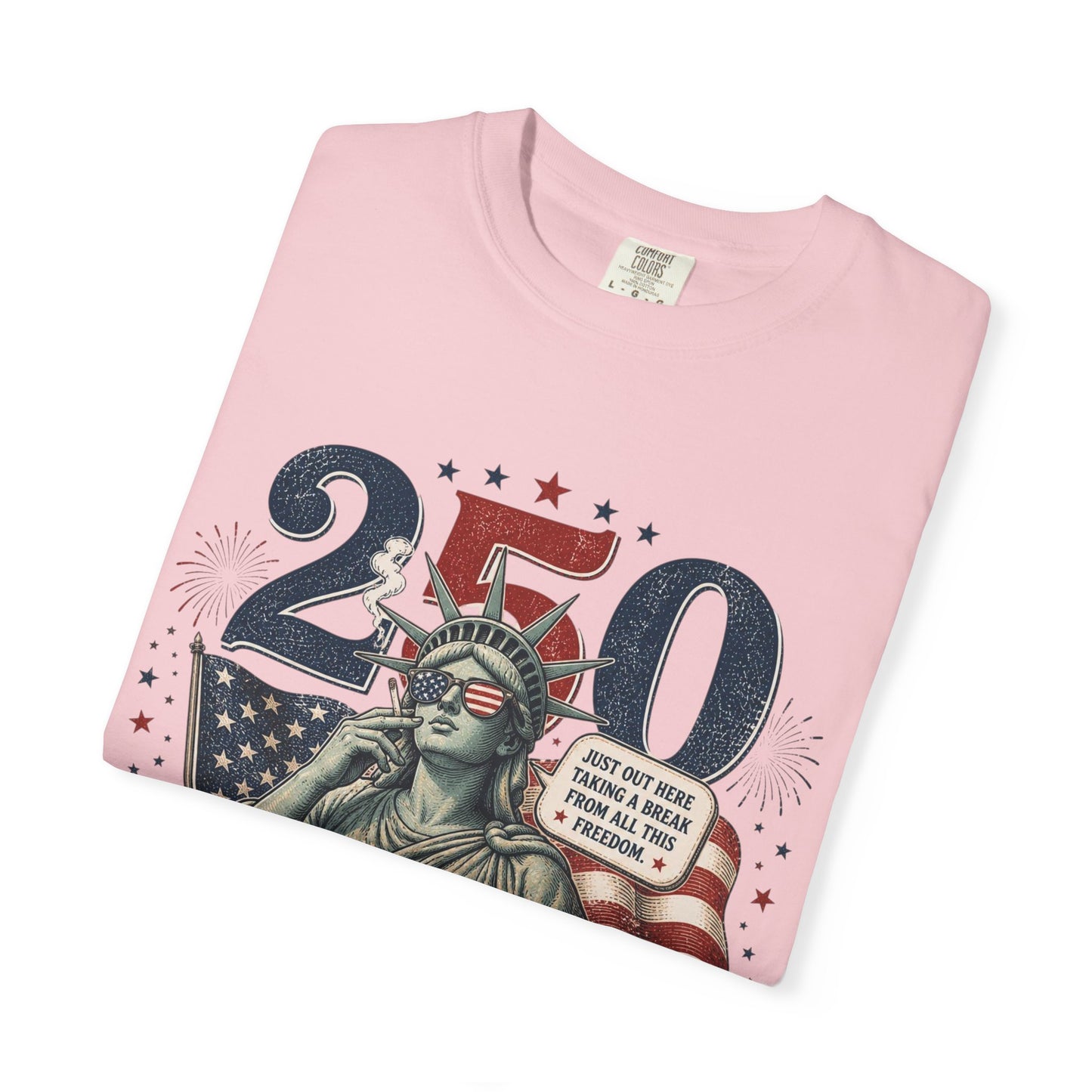 250th Anniversary Statue of Liberty T-Shirt — 1776–2026 Patriotic Tee
