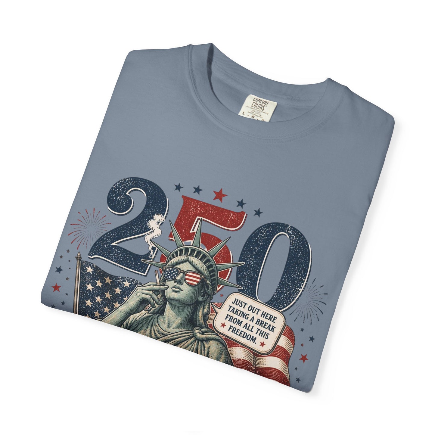 250th Anniversary Statue of Liberty T-Shirt — 1776–2026 Patriotic Tee