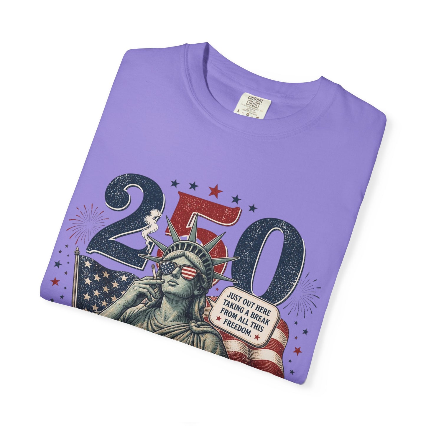 250th Anniversary Statue of Liberty T-Shirt — 1776–2026 Patriotic Tee