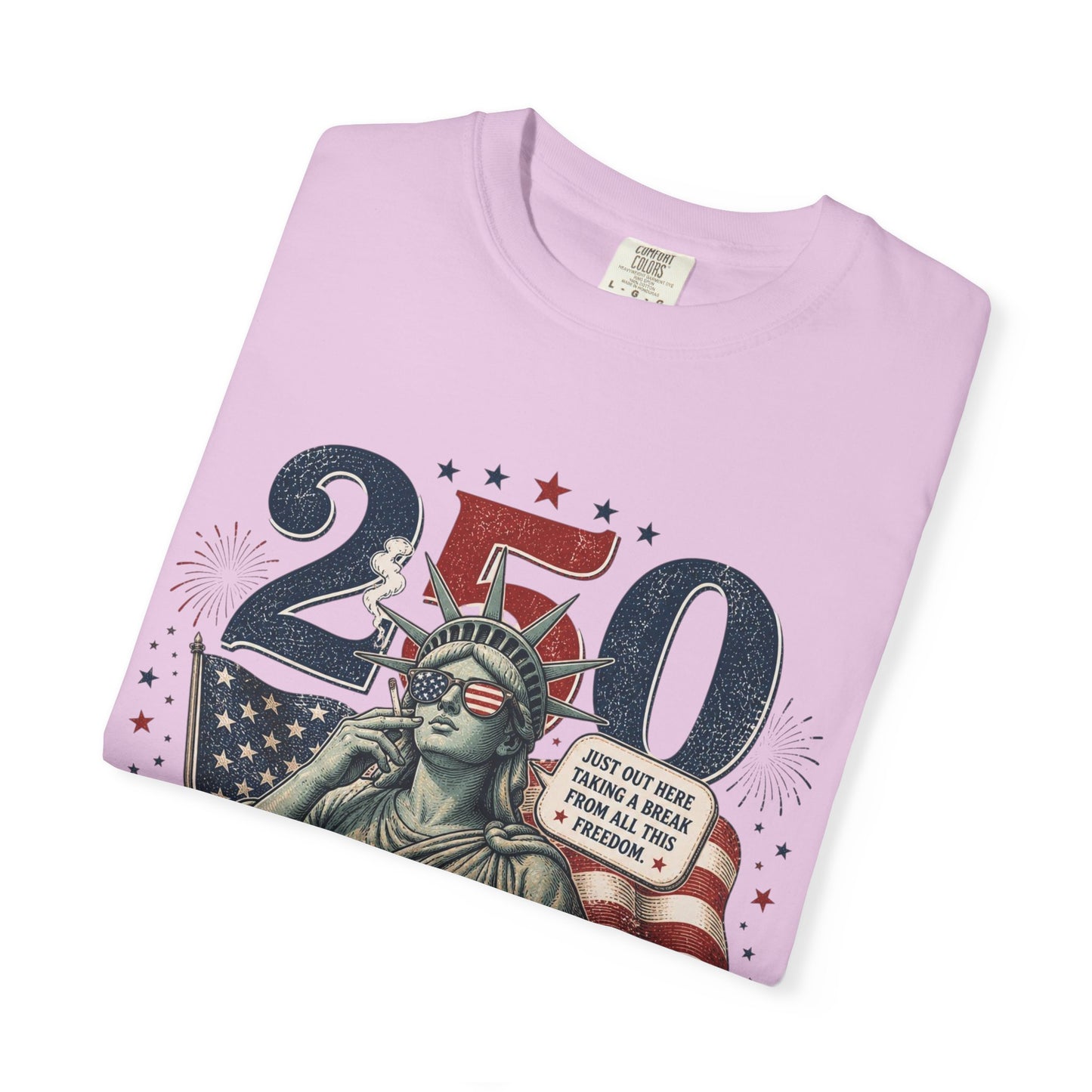 250th Anniversary Statue of Liberty T-Shirt — 1776–2026 Patriotic Tee