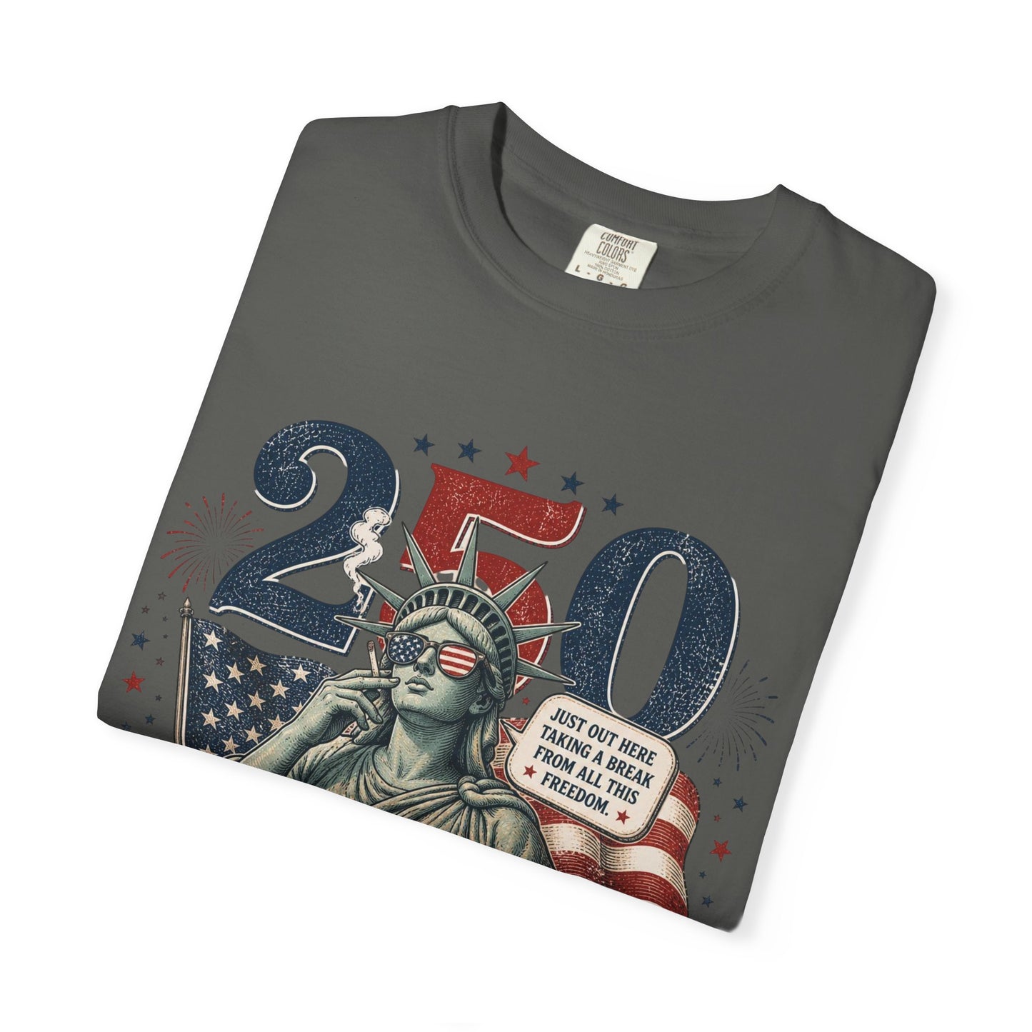 250th Anniversary Statue of Liberty T-Shirt — 1776–2026 Patriotic Tee