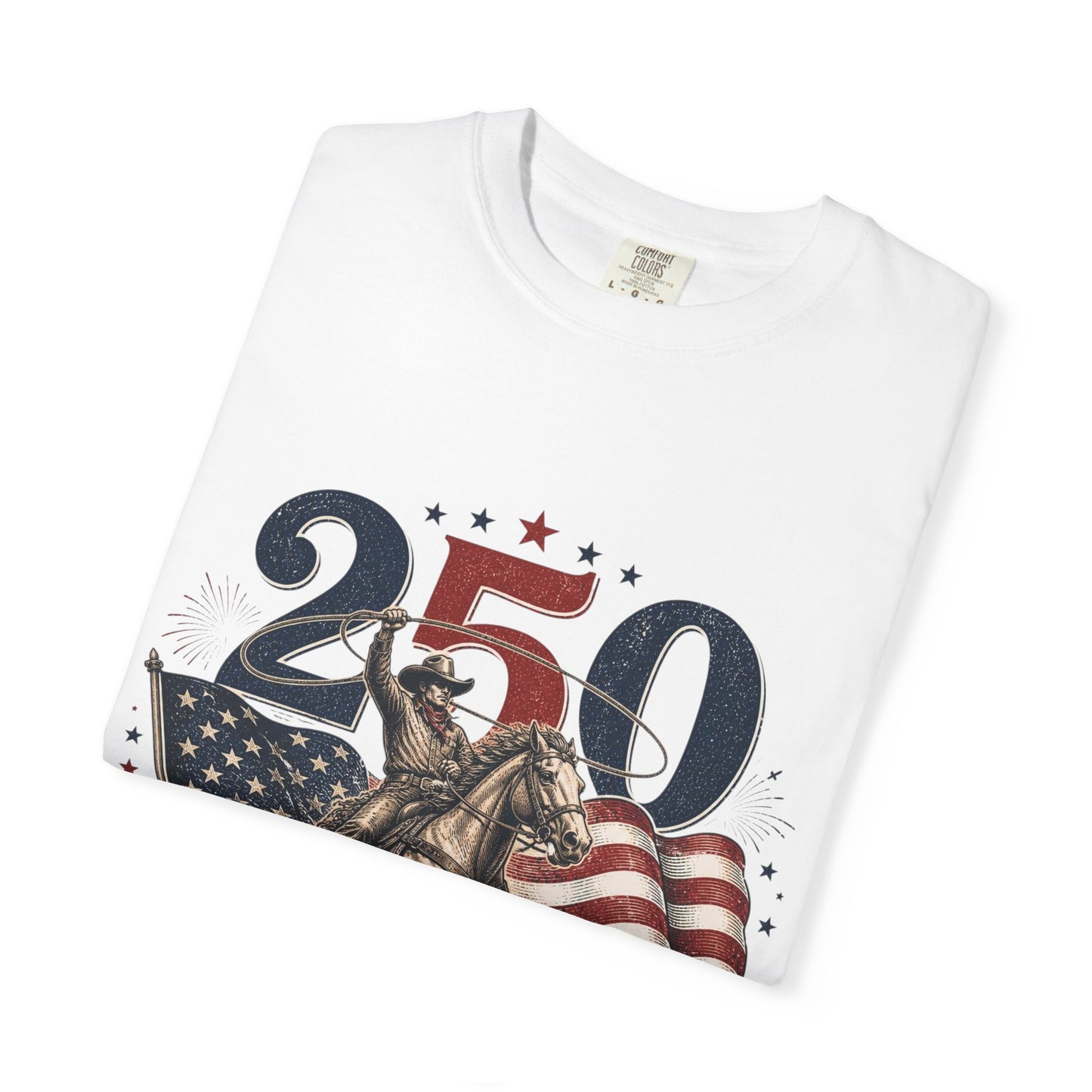 250 Years of Freedom T-Shirt – 1776–2026 American Flag Patriotic Tee