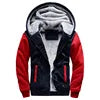 Premium Men's Athletic Hoodie Winter Zip Pullover Sherpa Lining Embroidered Thicke Hoodies Woven Weave Plus Size Stylish for Men