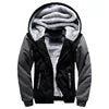 Premium Men's Athletic Hoodie Winter Zip Pullover Sherpa Lining Embroidered Thicke Hoodies Woven Weave Plus Size Stylish for Men