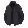 Men's Autumn Outdoor Hiking Wear Keep Warm Stand Collar Breathable Light Weight Polartec 420 Polar Fleece Jacket