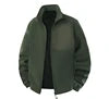Men's Autumn Outdoor Hiking Wear Keep Warm Stand Collar Breathable Light Weight Polartec 420 Polar Fleece Jacket