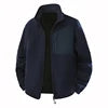 Men's Autumn Outdoor Hiking Wear Keep Warm Stand Collar Breathable Light Weight Polartec 420 Polar Fleece Jacket