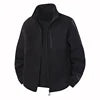 Men's Autumn Outdoor Hiking Wear Keep Warm Stand Collar Breathable Light Weight Polartec 420 Polar Fleece Jacket