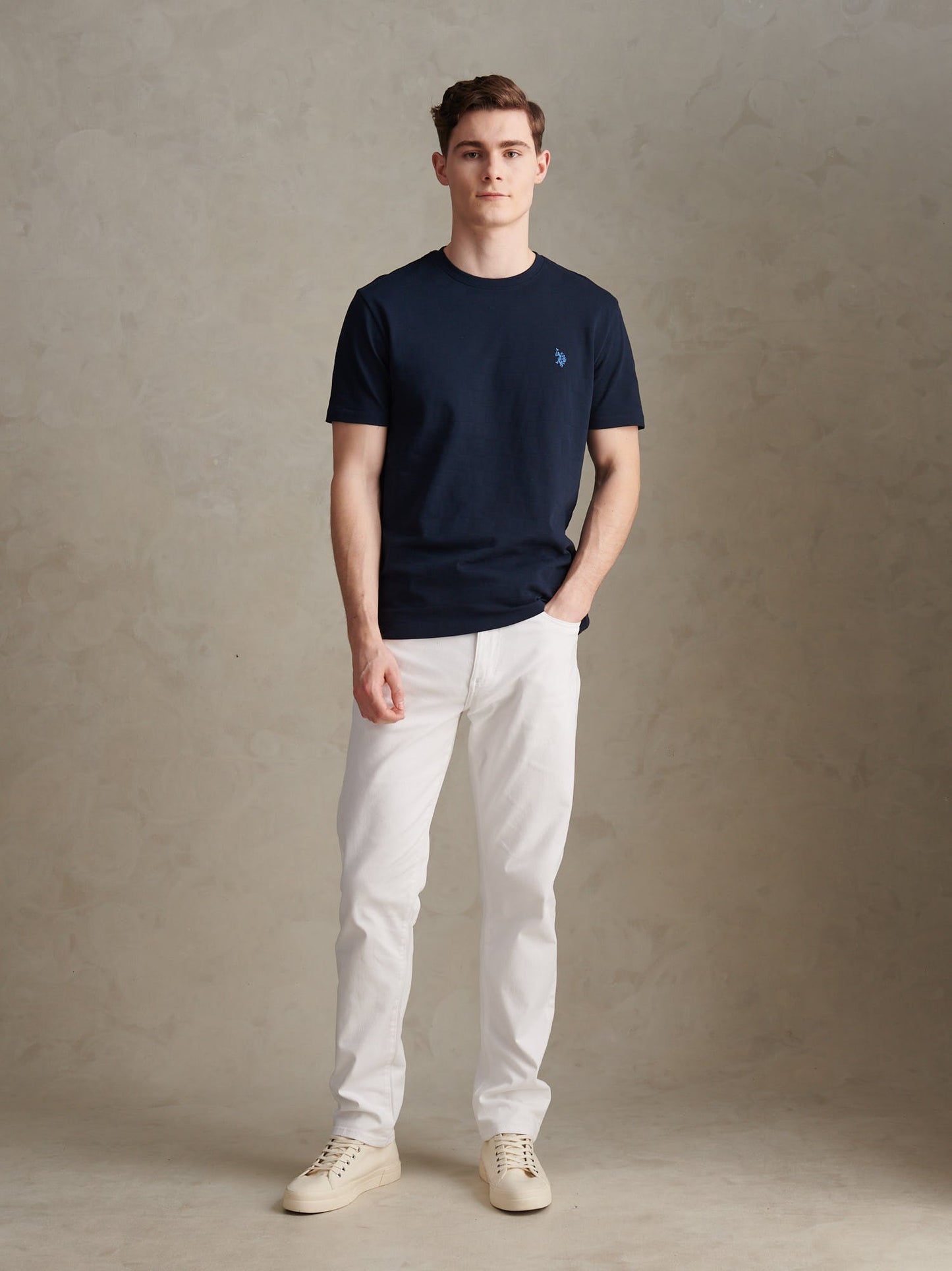 Mens Core 5 Pocket Trouser Bright White
