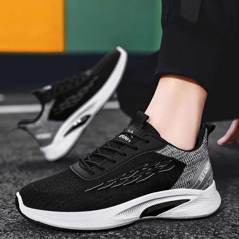 Men's Walking Shoes - Tennis Running Shoes, Minimalism Suitable for Exercise, Fitness, Lightweight and Comfortable Jogging 2025
