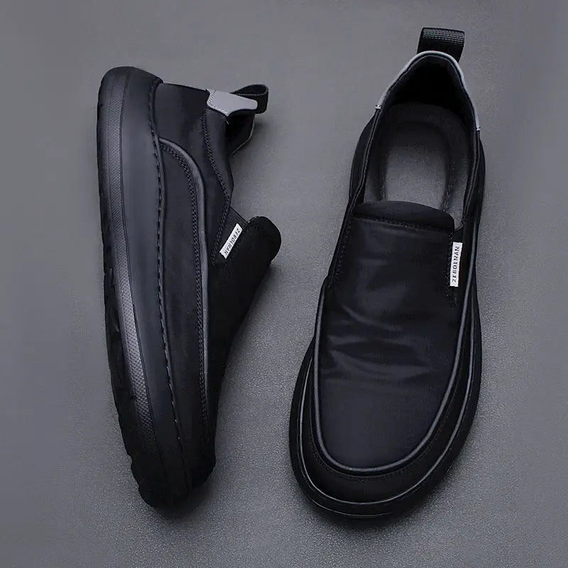 Mens Shoes 2026 Spring New Slip On Loafers Lightweight Comfortable Casual Breathable Slip Resistant Non Slip Walking Shoes