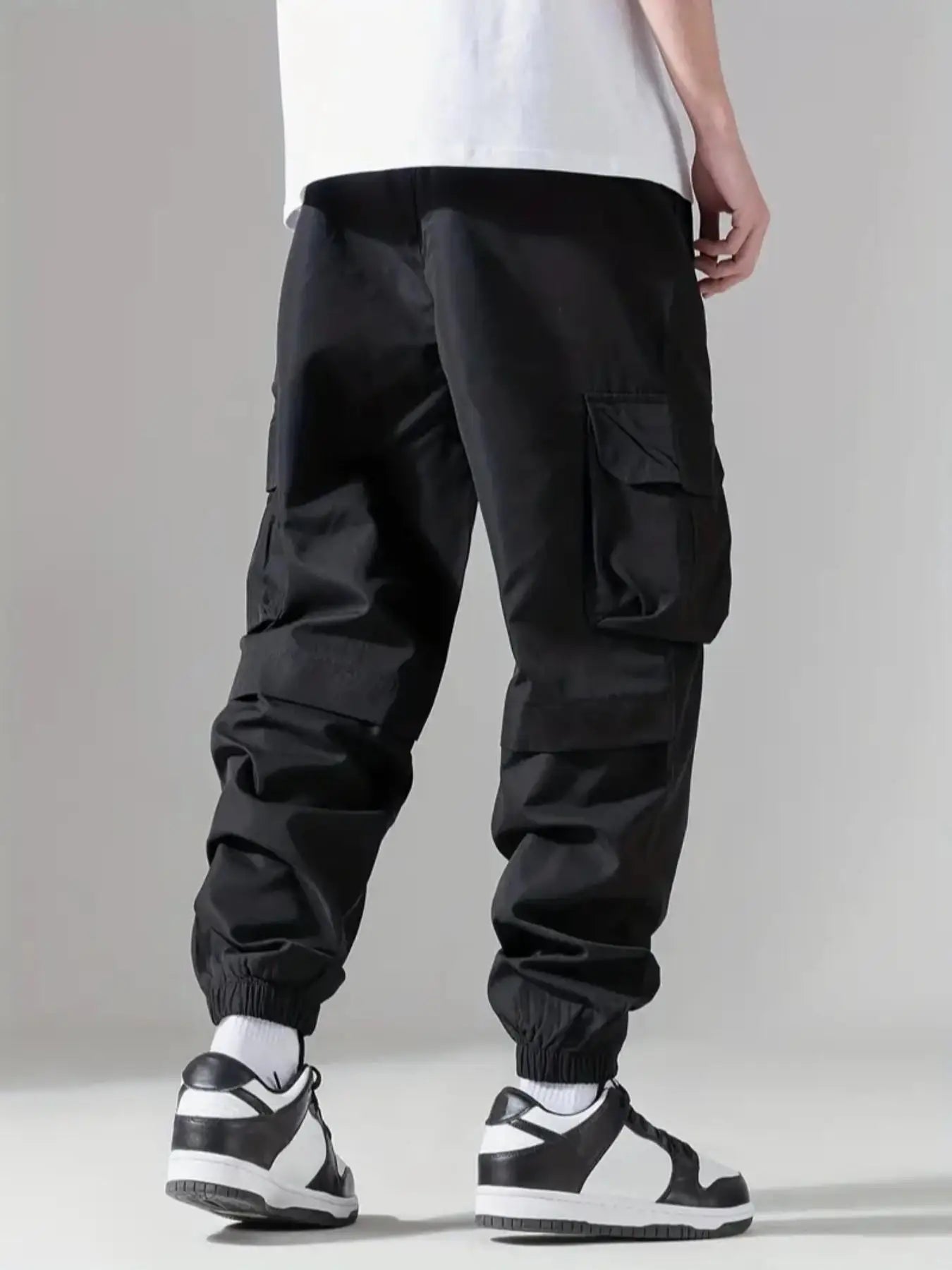 Men's Trousers, Nine-Point Trousers, Casual Sports, Thin Overalls, Fitness, Running, Comfortable Fabrics, Simple and Versatile, Fashionable