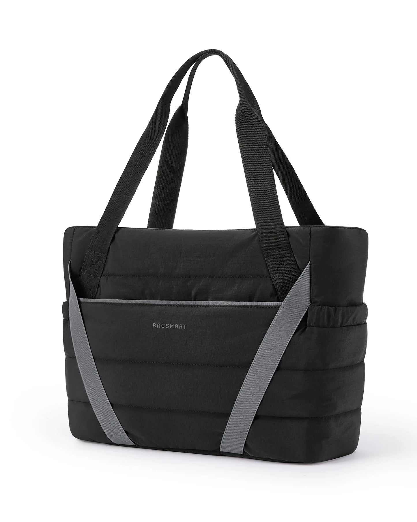 BAGSMART Sports Gym Tote Bags for Women Commuting Shoulder Bag Leisure Simple Mommy Go Out Bag  Large Capacity Luggage Handbag