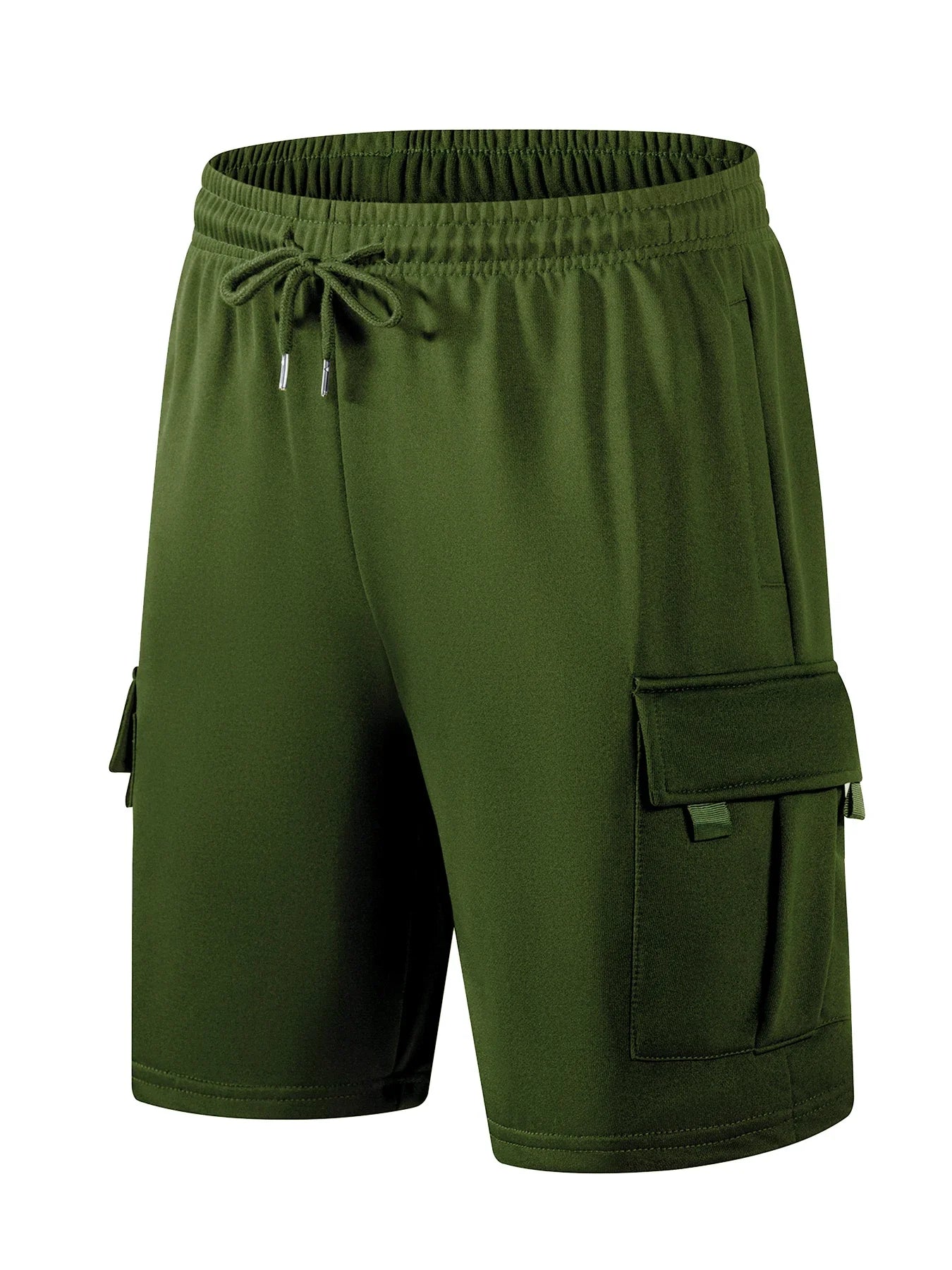 Summer Men's Sport Shorts Male Breathable Loose Multi-pockets Cargo Shorts Outdoor Jogging Fitness Casual Drawstring Mens Shorts