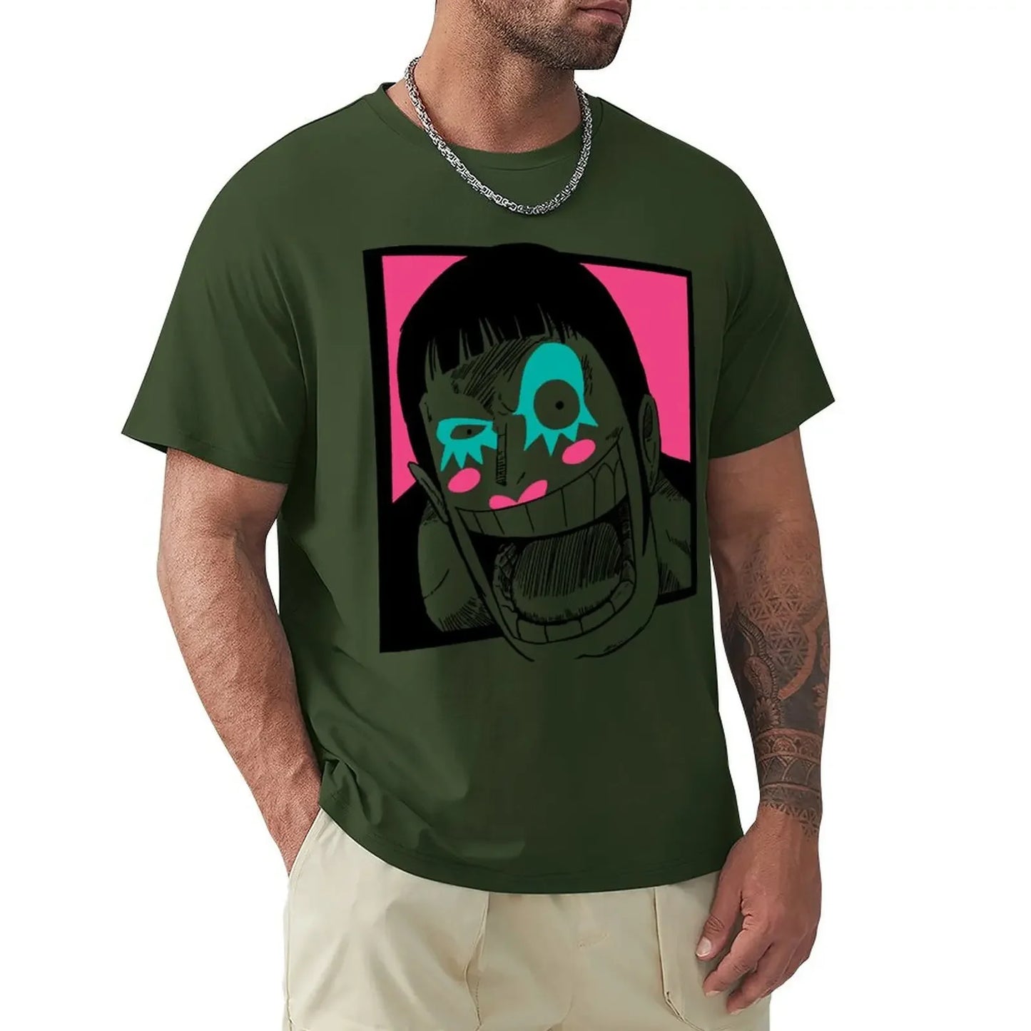 summer clothes customs vintage t shirts men Bentham / Bon Clay / Mr.2 Bon Kurei T-Shirt  graphic t shirts  COTTON  men clothing