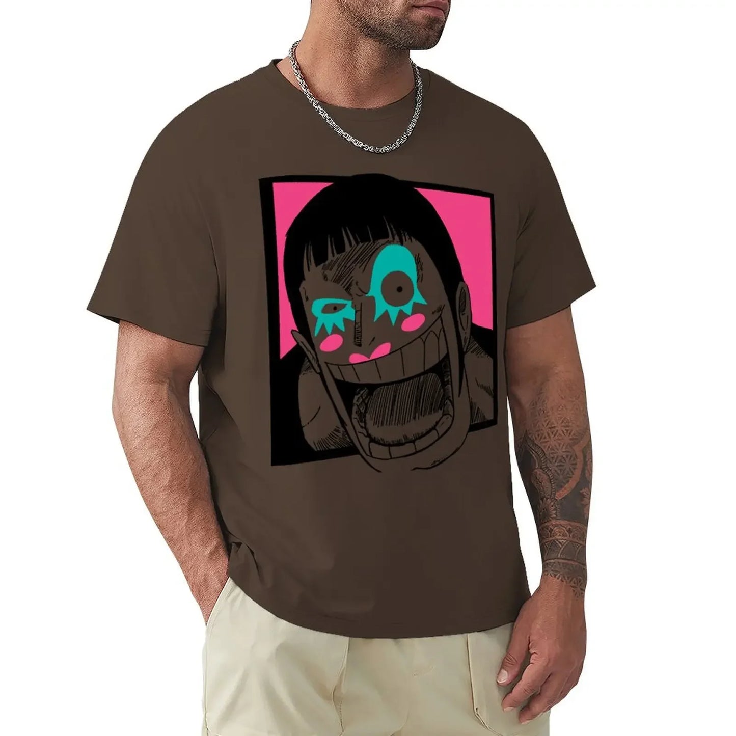 summer clothes customs vintage t shirts men Bentham / Bon Clay / Mr.2 Bon Kurei T-Shirt  graphic t shirts  COTTON  men clothing