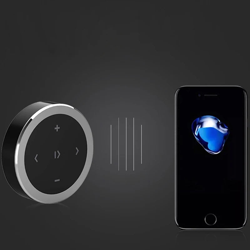 Wireless Car Steering Wheel Control Button Bluetooth Multimedia GPS Remote Control Button Car Radio MP3 Player Controller