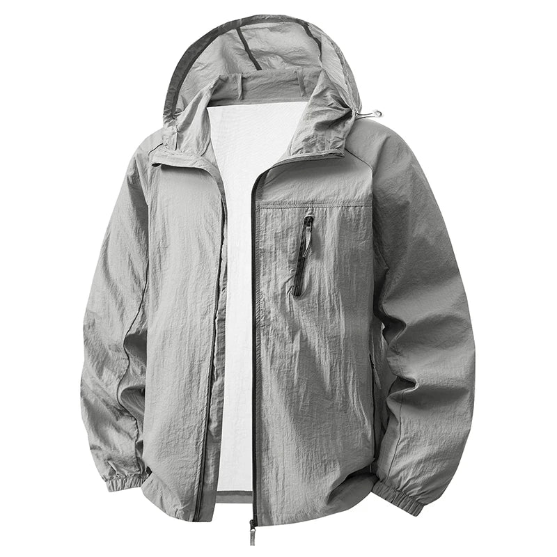 LNGXO Women's Men's Sun Protective Jackets Camping Mountaineering Hiking Outdoor Sports Windbreaker Summer Lightweight Coat