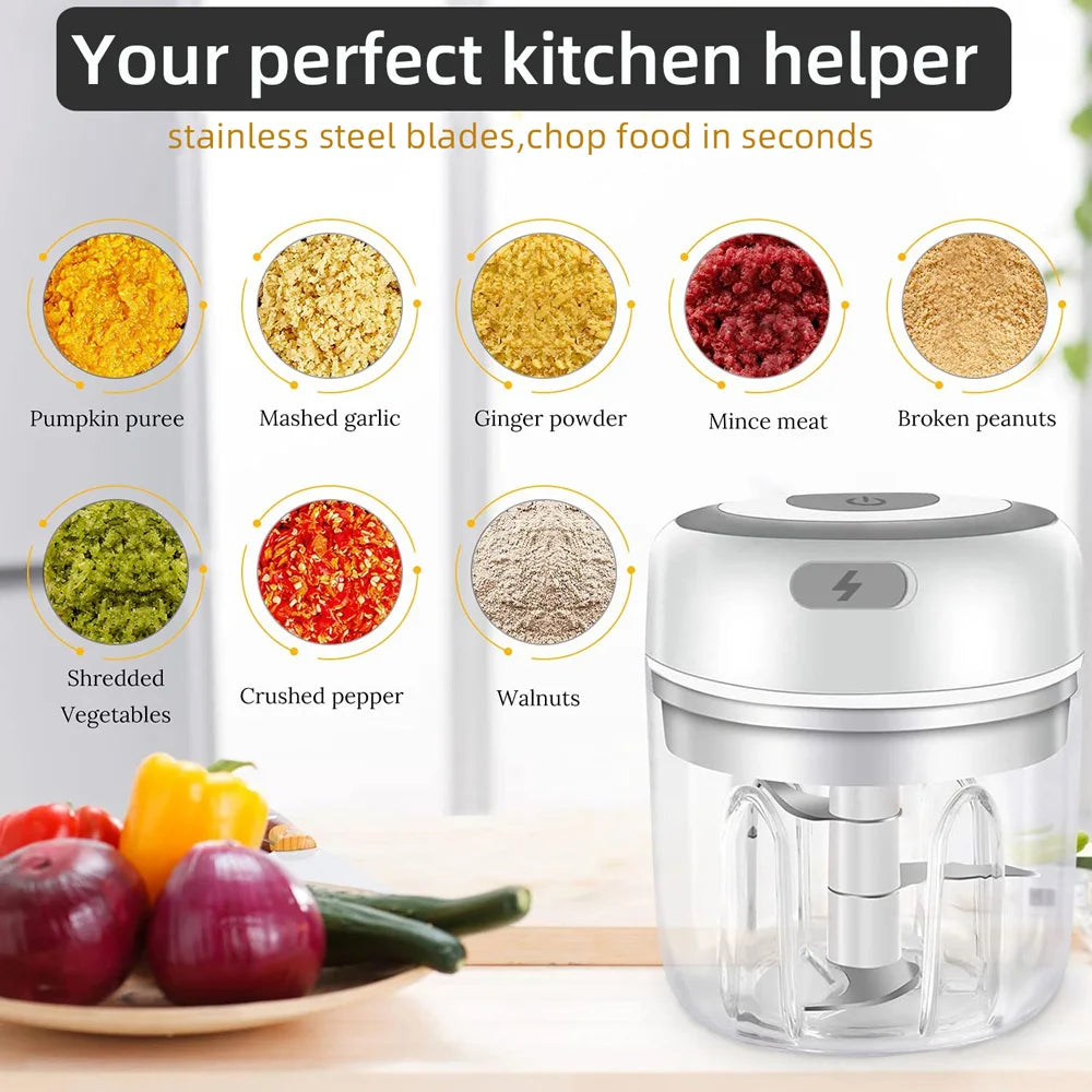 Multifunctional Vegetable Chopper & Grater – 7-Blade Kitchen Slicer Set