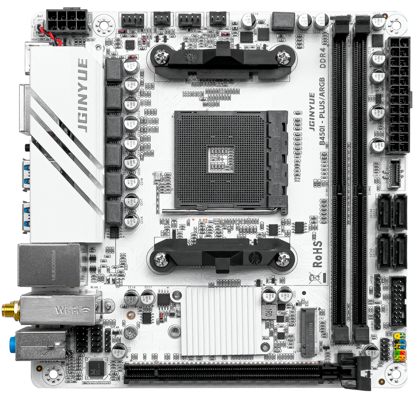 B450 B450I PLUS ARGB Gaming Motherboard am4 Dual-channel ddr4 32g m.2 hdmi MINI ITX HTPC Motherboard