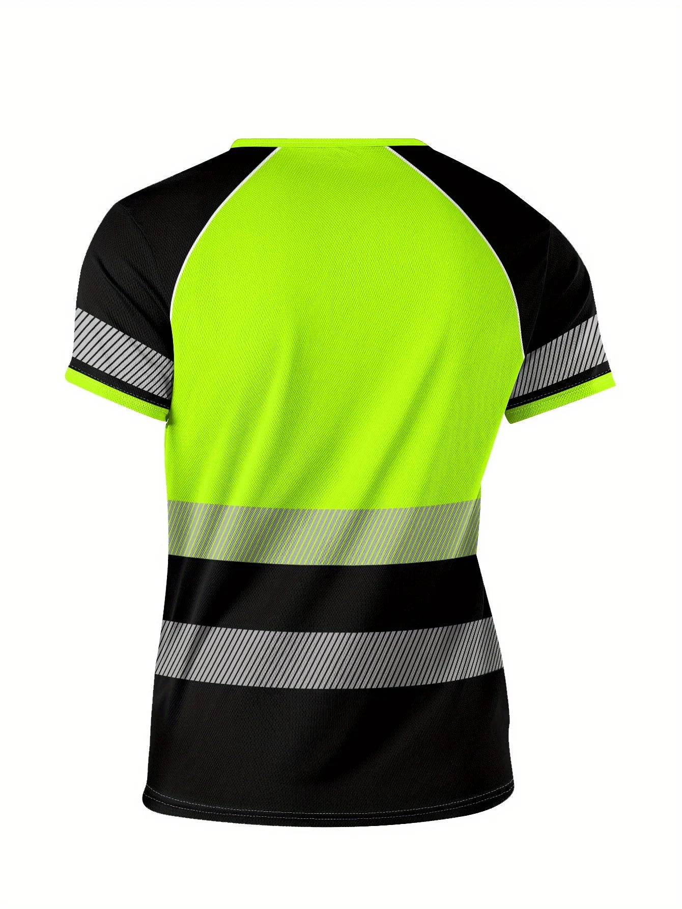 High Visibility Safety Work Shirts Men Women Work T-shirt Reflective T-shirt Quick Dry Hi Vis Clothes Safety Clothing Y2k Tops