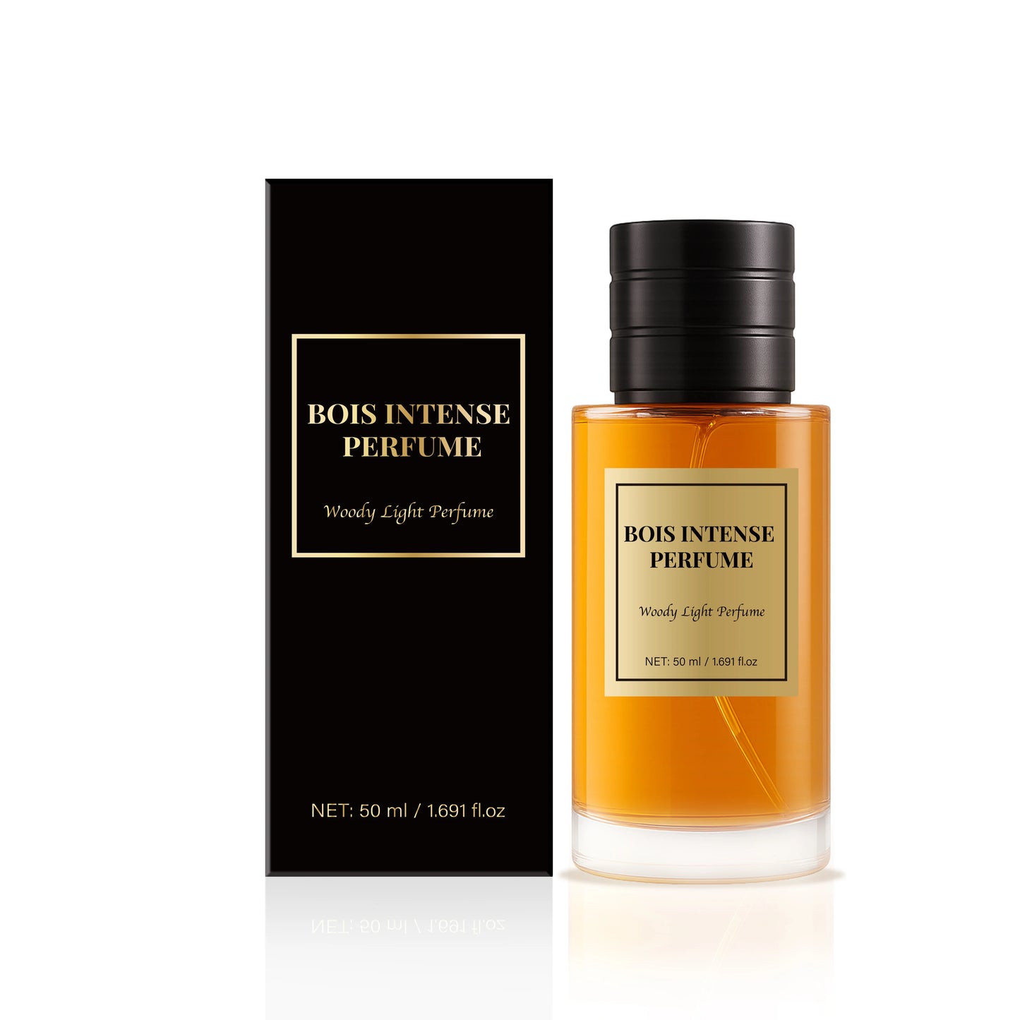 Bois Intense Perfume 50 ML Eau de Parfum for Men with Woody Notes of Iris Frankincense & Honey Luxury Long Lasting Fragrance