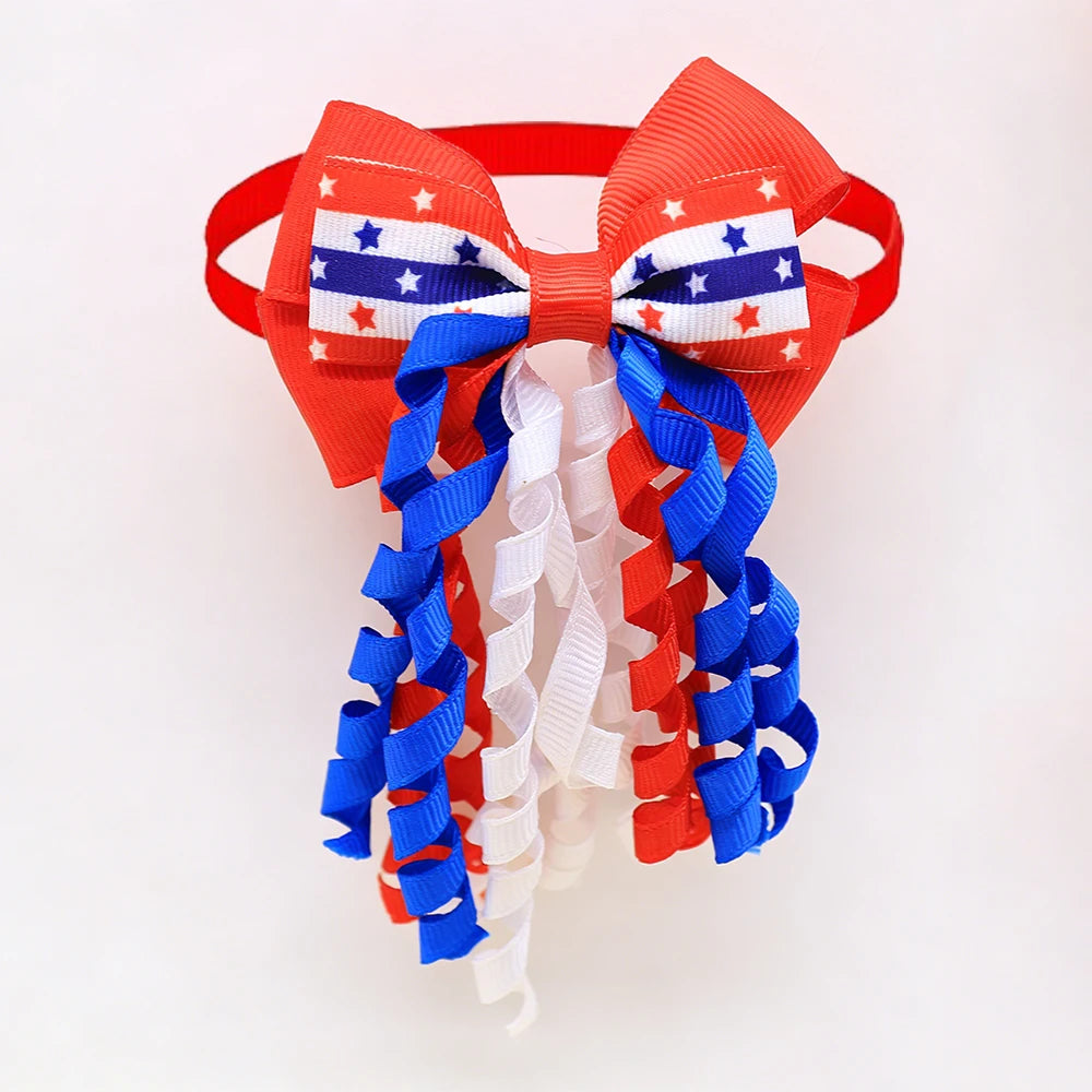 50PCS Puppy Bowties For July 4th Independence Day Adjustable Pet Dog Bow Ties Fashion Cat Neckties For Dog Pet Grooming Products