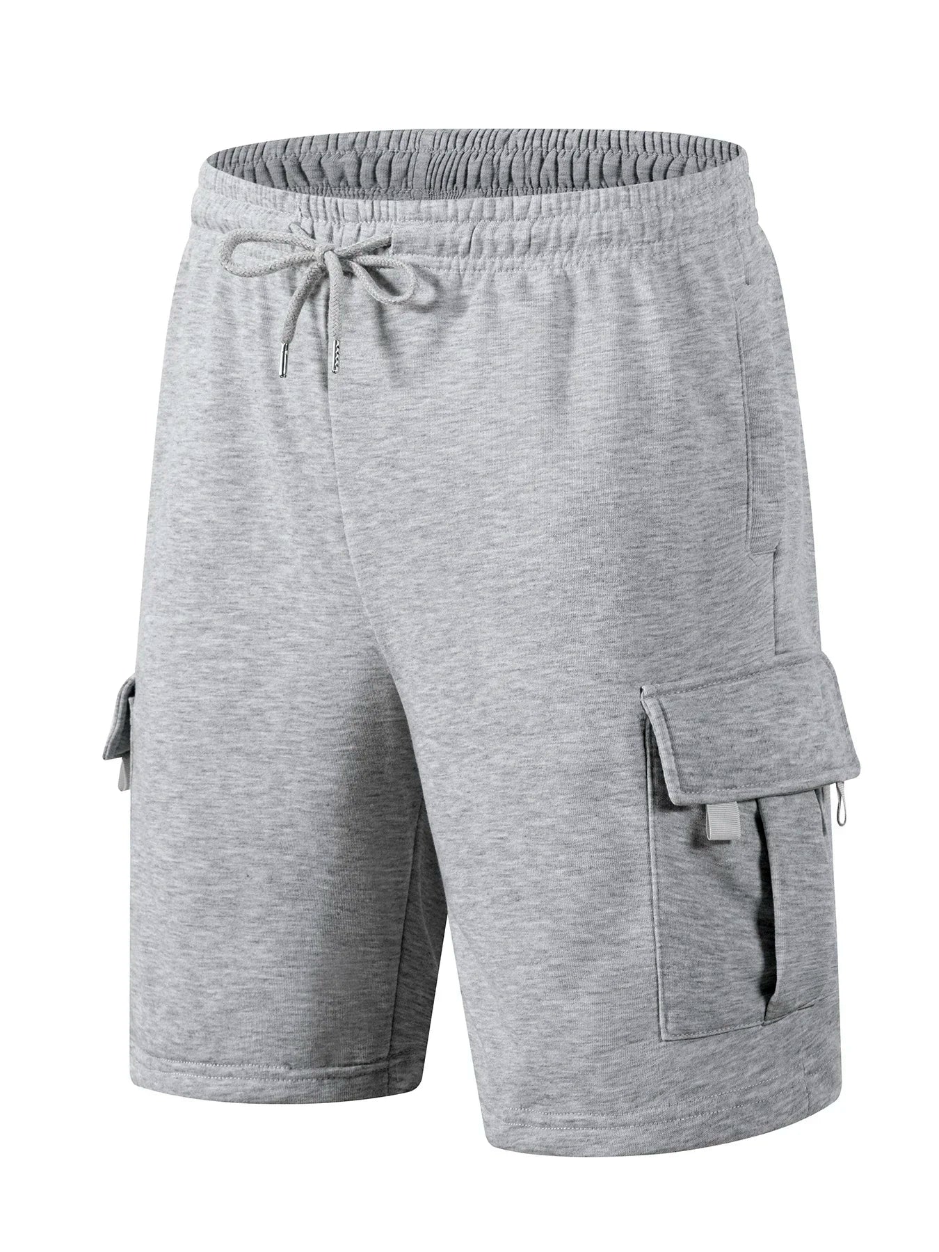 Summer Men's Sport Shorts Male Breathable Loose Multi-pockets Cargo Shorts Outdoor Jogging Fitness Casual Drawstring Mens Shorts