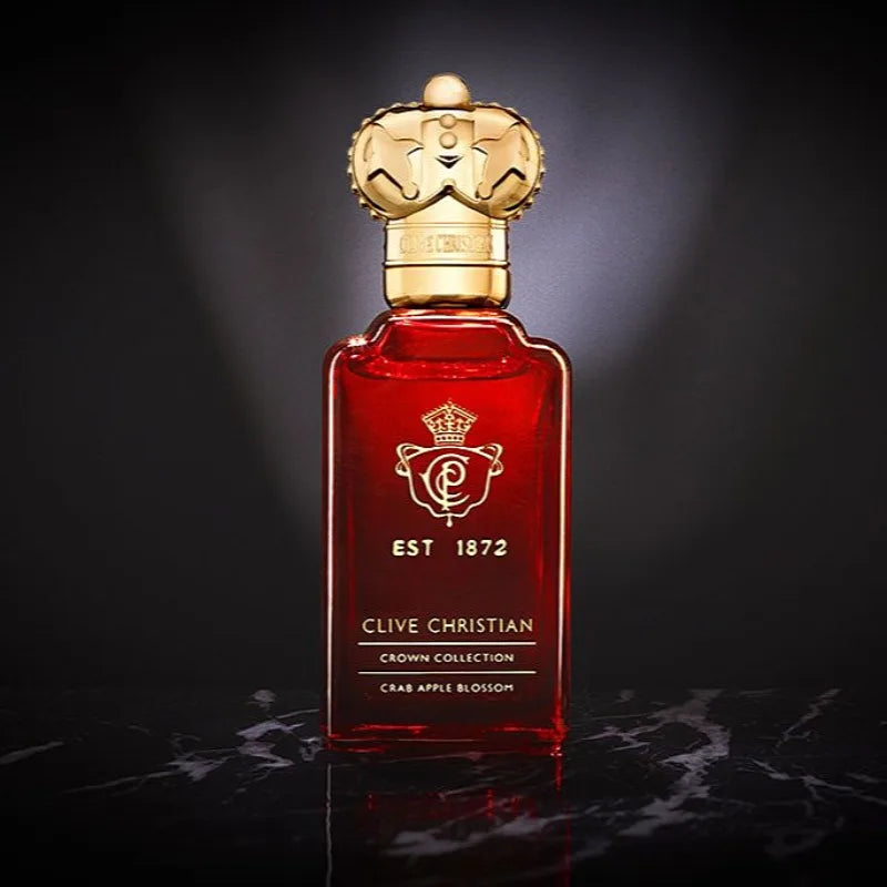 Clive Christian Mens Perfume 50ml Long Lasting Amberwood Fresh Fragrance Jasmine Rose Sandalwood Amber Musk Elegant Scent