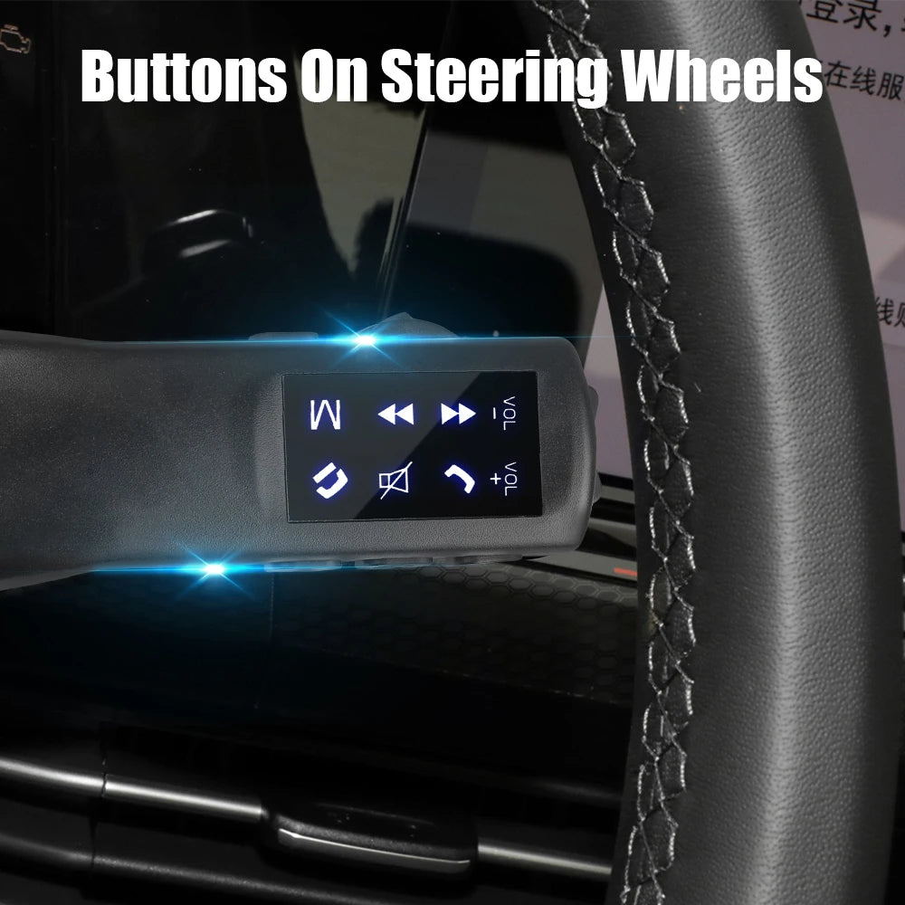 Remote Controller Car Steering Wheel Buttons 8 Keys 12V Wireless Control For Music Phone DVD Navigation Universal