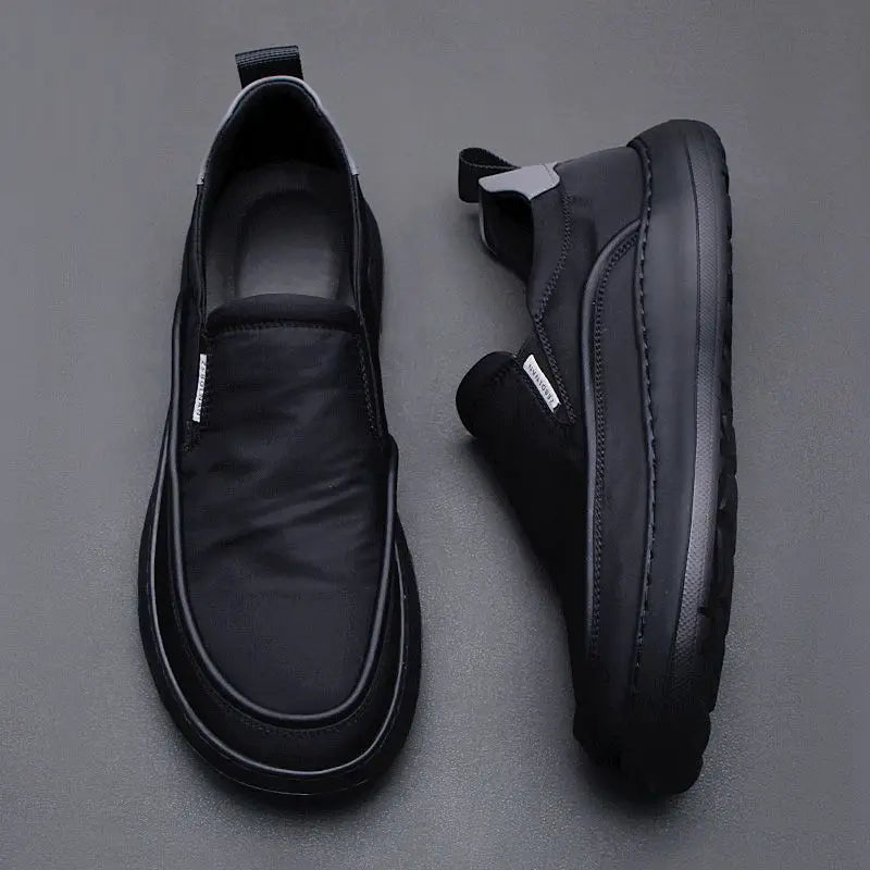 Mens Shoes 2026 Spring New Slip On Loafers Lightweight Comfortable Casual Breathable Slip Resistant Non Slip Walking Shoes