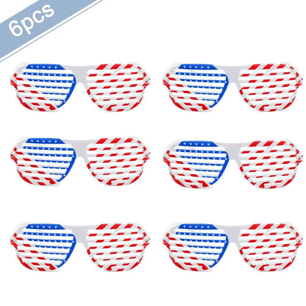 American Party Decorations Independence Day Supplies Banner Balloons Plates For USA 4th Of July Patriotic Theme Party Supplies