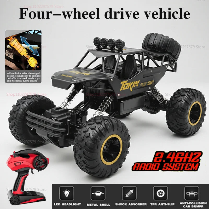 1:12 RC Cars All Terrain Off-Road Truck 30KM/H Remotes Controlled Electric Buggy Vehicle Toy Gift for Boys Kids Outdoors Racings