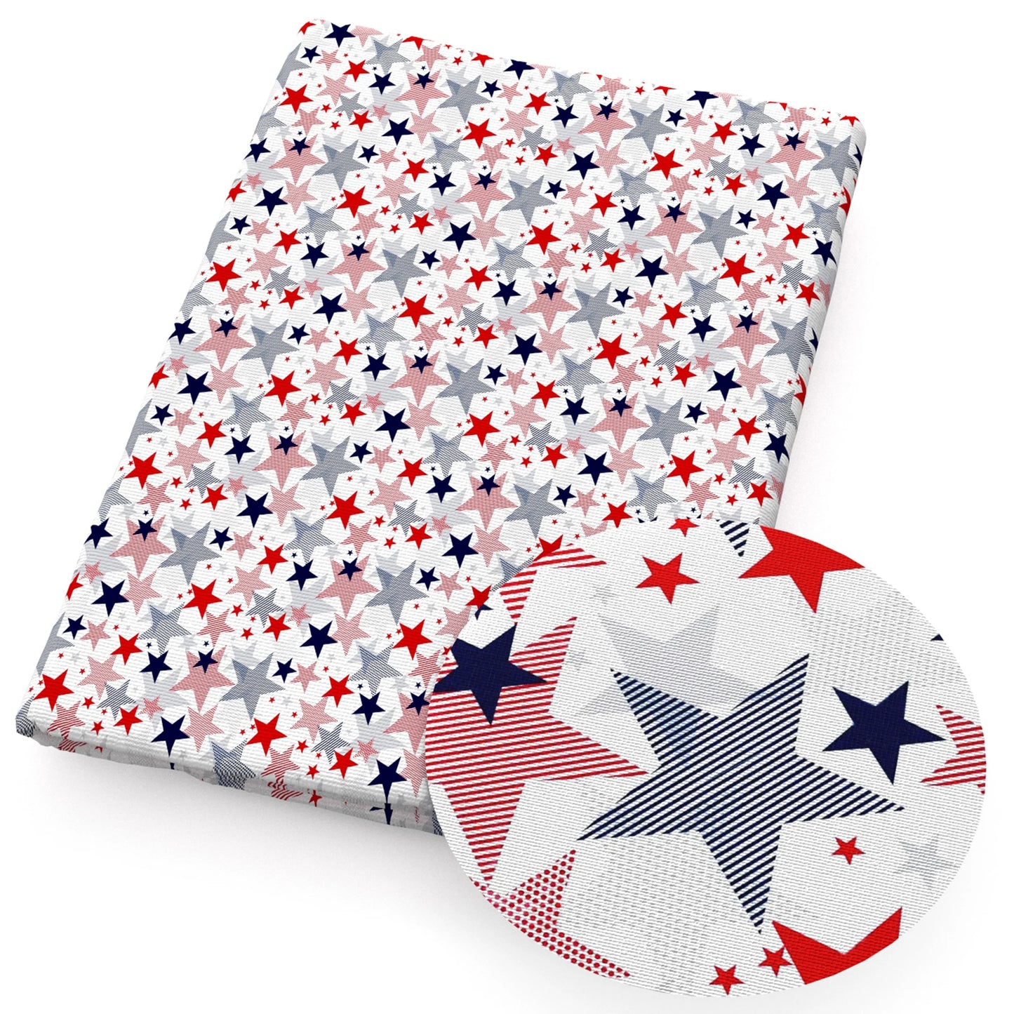 50*145cm 4th Of July Independence Day Polyester Cotton/Swimwear Fabric for Tissue Sewing Quilting Fabrics Needlework Quilt DIY
