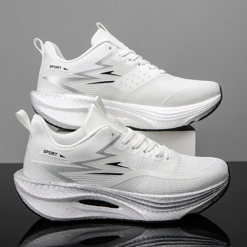 Mens Running Shoes 2026 New Professional Cushioned Breathable Marathon Fashion Sports Training Kightweight Sneakers for Man