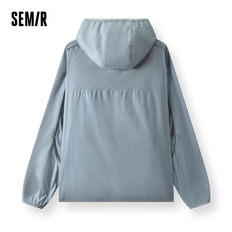 Semir Sun Protection Jacket Men Outdoor Lightweight Cool Feeling Triple Protection 2025 New Summer Top